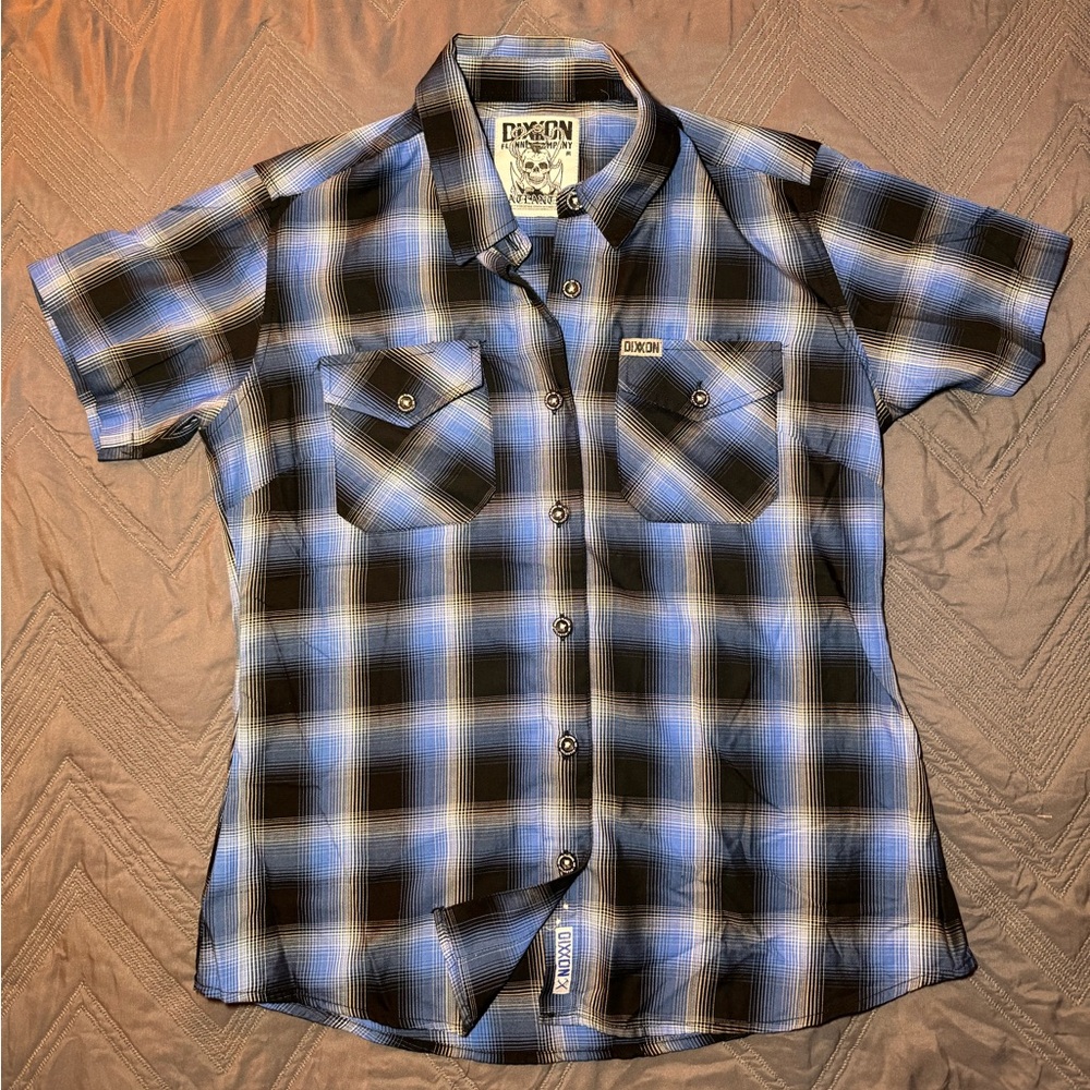 DIXXON “Atlantic” women’s bamboo short sleeve butt up